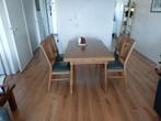 Eetkamertafel met 4 stoelen, Ophalen