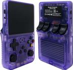 Paarse Retro Handheld Game Console R36S 128GB Zgan, Spelcomputers en Games, Spelcomputers | Nintendo Game Boy, Ophalen of Verzenden