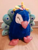 Pauw knuffel merk krammeven 35 cm, Kinderen en Baby's, Speelgoed | Knuffels en Pluche, Ophalen of Verzenden