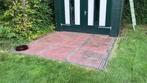 Gratis terras tegels, Tuin en Terras, Tegels en Klinkers, Ophalen, Gebruikt, 5 tot 10 m², Beton