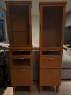 Driedelige badkamer set, Huis en Inrichting, Badkamer | Badkamermeubels, Ophalen, Zo goed als nieuw, 25 tot 50 cm, (Half)hoge kast
