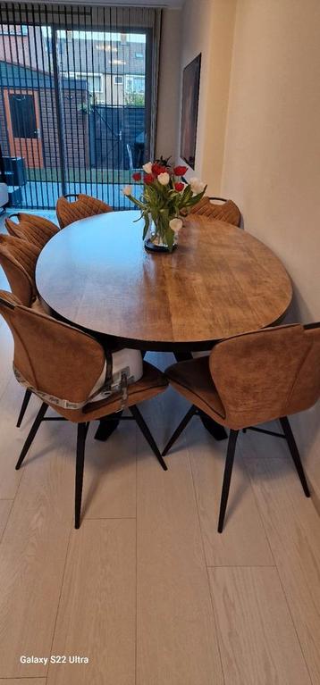 Eettafel  Borneo Ovaal