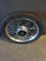 Wiel met weinmann 1.5x17 aluminium velg voor en achter., Ophalen of Verzenden, Gebruikt, Frame