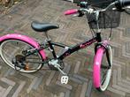 B’twin 20inch meisjes fiets met 6 versnellingen, Ophalen, Gebruikt, Versnellingen, 20 inch