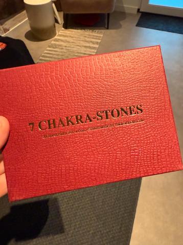 7 Chakra Stenen Set in Doosje beschikbaar voor biedingen