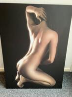 Mooi grote sensuele print/schilderij van naakte dame, Print, Zo goed als nieuw, 50 tot 75 cm, Ophalen