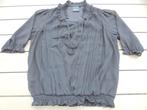 Zwart shirt ICHI, Kleding | Dames, Maat 38/40 (M), Zwart, Ophalen of Verzenden, Zo goed als nieuw