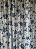 Gordijnen.                  Hoogte: 245 cm., Gebruikt, Ophalen of Verzenden, 200 cm of meer, Blauw