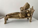 Ganesha messing beeld - zwaar!, Ophalen of Verzenden, Zo goed als nieuw