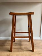 Barkruk, Huis en Inrichting, Barkrukken, Ophalen, Gebruikt, 60 tot 90 cm, Hout