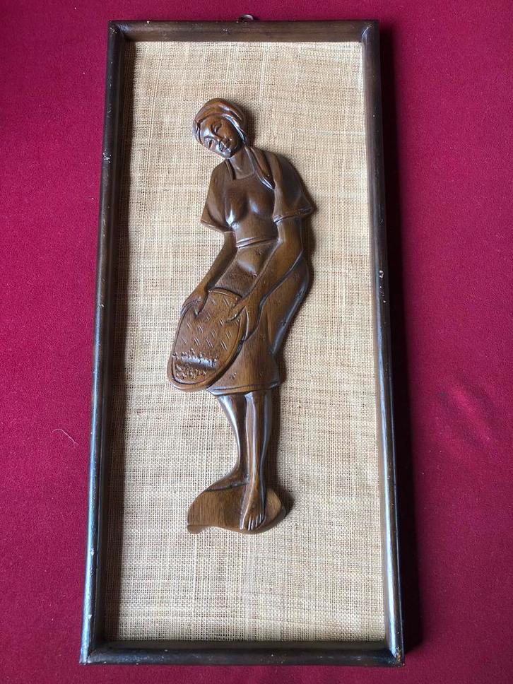 Houtsnijwerk Filipijnen Philippines, Antiek en Kunst, Kunst | Niet-Westerse kunst, Ophalen