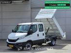 Iveco Daily 35C14 Kipper Dubbel Cabine Dubbellucht 3,5t Trek, Auto's, Bestelauto's, Stof, Gebruikt, Euro 6, Iveco