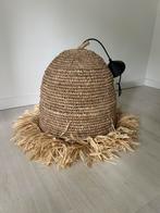 Boho rieten plafondlamp, Dieren en Toebehoren, Kattenmanden, Ophalen, Zo goed als nieuw, Riet