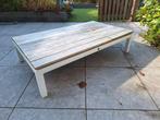 Suns tuintafel rechthoekig verstelbaar flip up, Ophalen, Gebruikt, Rechthoekig, Hout