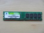 Corsair ValueSelect 1Gb DDR2 PC2-5300 667 MHz CL5 Non-ECC Me, Computers en Software, RAM geheugen, 1 GB of minder, Ophalen of Verzenden