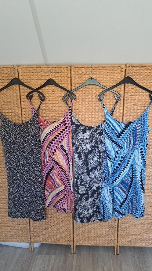 4 zomer jurkjes maat L. Prijs samen., Kleding | Dames, Jurken, Zo goed als nieuw, Maat 38/40 (M), Boven de knie, Ophalen of Verzenden