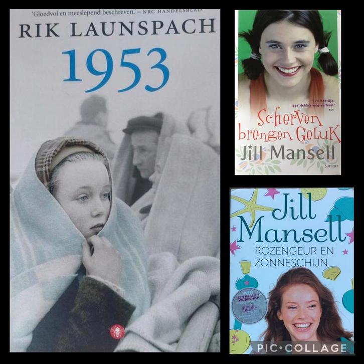 Rik Launspach - 1953. 2X Jill Mansell - rozengeur, scherven, Boeken, Chicklit, Zo goed als nieuw, Ophalen of Verzenden