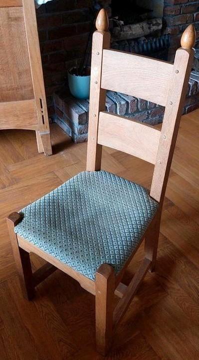 6 Eiken Eetkamerstoelen, Huis en Inrichting, Stoelen, Ophalen of Verzenden