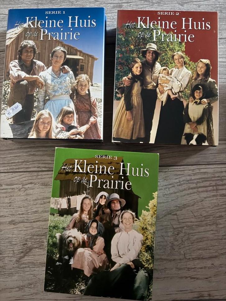 Kleine Huis Op De Prairie Seizoen 1 + 2 + 3 Luxe DVD SETS, Cd's en Dvd's, Dvd's | Tv en Series, Zo goed als nieuw, Drama, Boxset