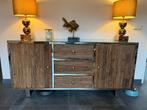 Richmond Interiors Kensington Dressoir, Ophalen, Glas, Zo goed als nieuw, 25 tot 50 cm