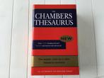 Engels woordenboek The Chambers Thesaurus 890 bladzijden., Ophalen of Verzenden, Zo goed als nieuw, Overige uitgevers, Engels