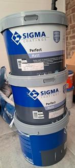 Sigma matt muurverf 10L in kleur Saint-tropez, Doe-het-zelf en Verbouw, Verf, Beits en Lak, Ophalen, Nieuw