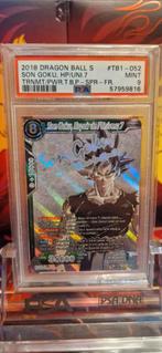 Dragon Ball Super Son Goku SPR PSA 9, Ophalen of Verzenden, Zo goed als nieuw, Losse kaart, Foil