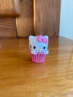 Hello kitty cupcake figuurtje chocolade ei, Hardplasticfiguren, Ophalen of Verzenden, Zo goed als nieuw