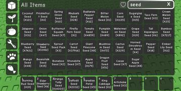 Roblox grow a garden account beschikbaar voor biedingen