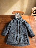 H&M winterjas mt 140 - Donkergroen met afneembare Capuchon, Jongen of Meisje, H&M, Ophalen of Verzenden, Zo goed als nieuw