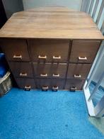 ladekast met 9 lades., Huis en Inrichting, Kasten | Ladekasten, Ophalen, Gebruikt, 5 laden of meer, 50 tot 100 cm