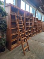 Prachtige teakhouten boekenkasten / bibliotheekkasten, Ophalen
