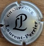 Champagnecapsule LAURENT-PERRIER zilver & zwart nr. 51a, Verzamelen, Wijnen, Ophalen of Verzenden, Nieuw, Frankrijk, Champagne