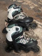 OXELO Fit 5 Kinder Skates - Roze/Kaki, Sport en Fitness, Skeelers, Overige merken, Kinderen, Ophalen of Verzenden, Inline skates 4 wielen