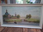 Schilderij van H.A. Ravenswaay, Antiek en Kunst, Kunst | Schilderijen | Klassiek, Ophalen of Verzenden