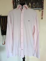 TOMMY HILFIGER overhemd maat L kleur licht roze, Ophalen of Verzenden, Zo goed als nieuw, Roze, Halswijdte 41/42 (L)