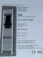 NIEUW IN DOOS DESIGN RADIATOR BEN KOS WIT, Doe-het-zelf en Verbouw, Verwarming en Radiatoren, Ophalen, Nieuw, Overige typen