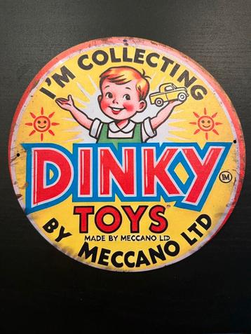 Wandbord Dinky Toys - Vintage Decoratie beschikbaar voor biedingen