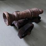 Houten kanon decoratie - 40cm, Ophalen of Verzenden