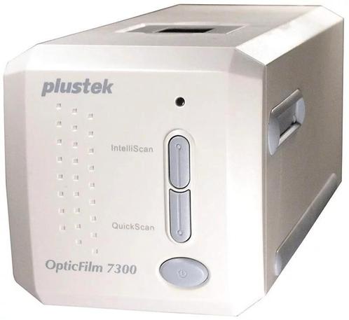 Plustek OpticFilm 7300 dia negatief 35mm film scanner, Computers en Software, Scanners, Zo goed als nieuw, Ophalen of Verzenden