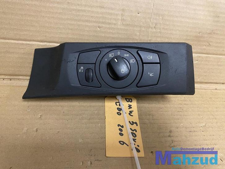 BMW 5 serie E60 Licht verlichting schakelaar 2001-2010 69537, Auto-onderdelen, Dashboard en Schakelaars, BMW, Gebruikt, Ophalen of Verzenden