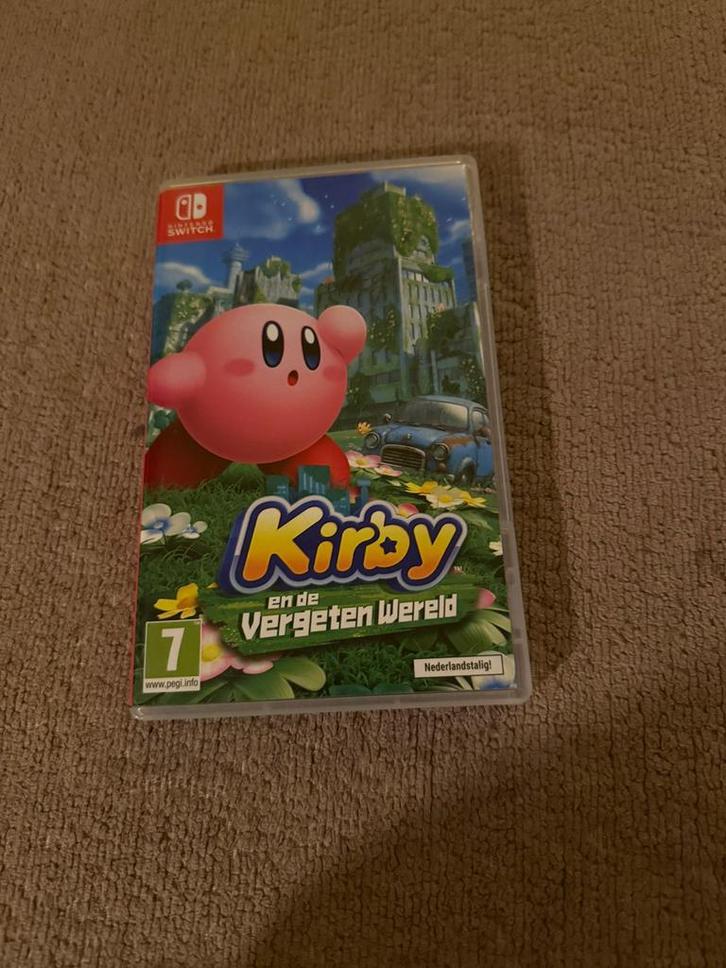 Kirby en de Vergeten Wereld - Nintendo Switch, Spelcomputers en Games, Games | Nintendo Switch, Nieuw, Avontuur en Actie, 1 speler
