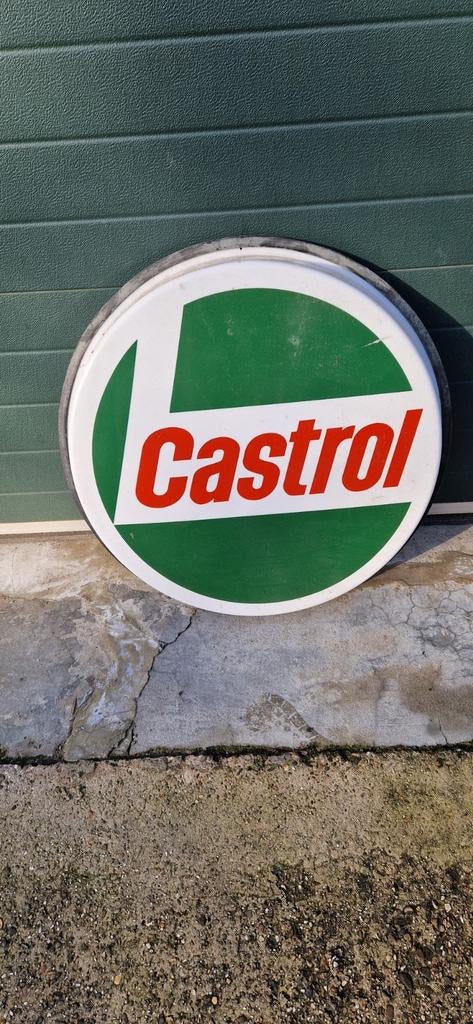 Castrol voorzijde lichtbak, Ophalen, Gebruikt, Lichtbak of (neon) lamp, Onbekend