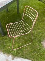 4 stalen tuinstoelen / draadstoelen; gratis, Tuin en Terras, Tuinstoelen, Ophalen, Zo goed als nieuw, Metaal