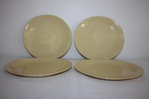 Johnson Bros / Brothers Golden Cloud, 4 ronde bordjes, Antiek en Kunst, Antiek | Servies los, Ophalen of Verzenden