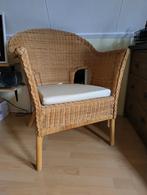 Rotan stoel ZGAN, Huis en Inrichting, Stoelen, Ophalen, Bruin, Riet of Rotan, Zo goed als nieuw