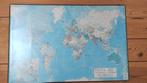 Bureau onderlegger - Wereldkaart 585 x 385, Ophalen of Verzenden, Zo goed als nieuw