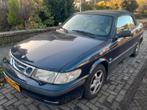 Saab 9-3 cabrio 2.0 1999 Blauw cabriolet apk tot 1 juli 2026, Auto's, Voorwielaandrijving, 4 cilinders, Cabriolet, Leder