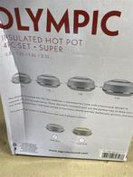 Olympic hot pot 4 stuks voedsel verwarmen, Nieuw, Ophalen of Verzenden