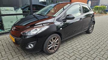 Mazda 2 1.3 Bifuel 62KW 5DRS 2012 Zwart beschikbaar voor biedingen